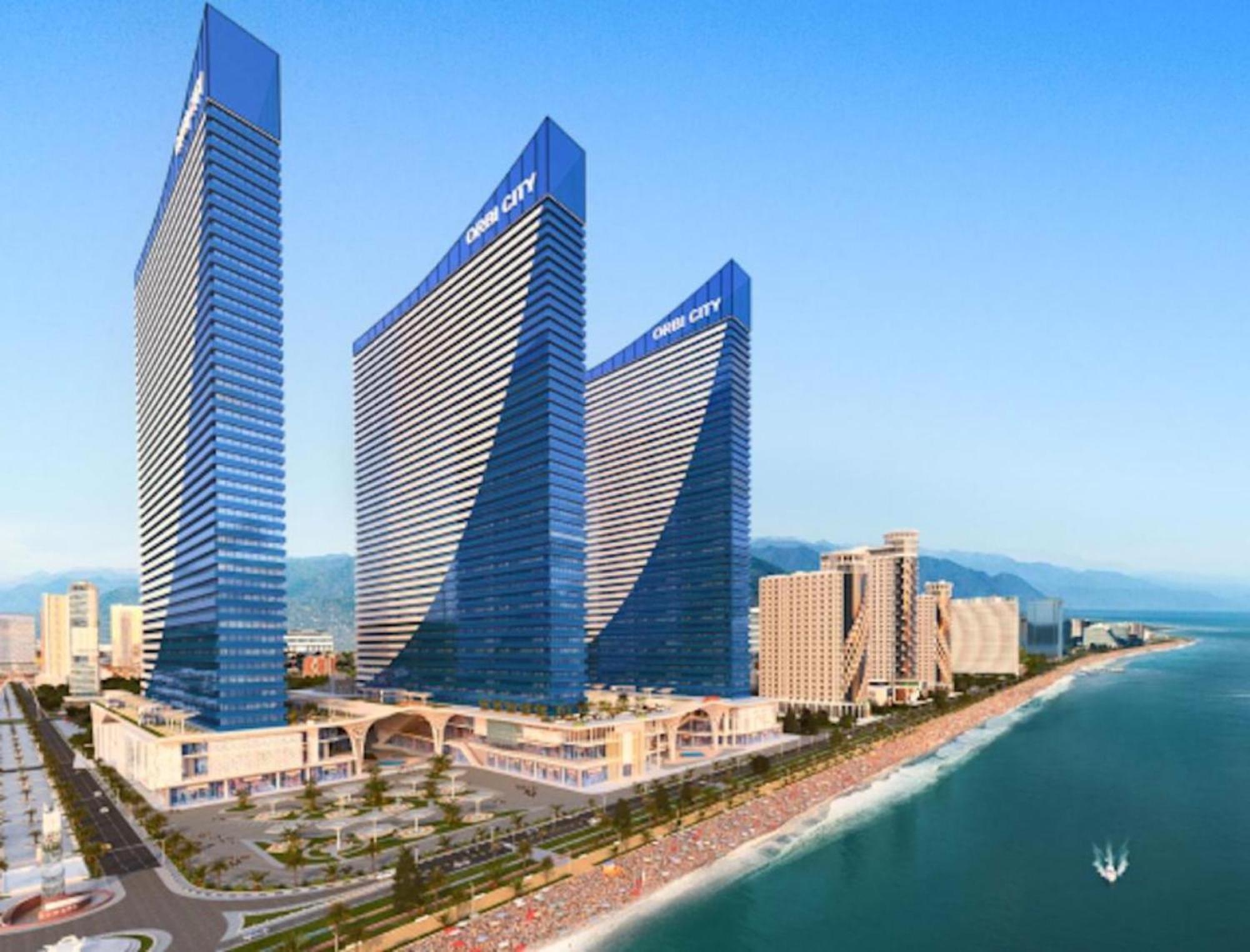 Delux Sea View Aparthotel In Orbi City Батумі Екстер'єр фото