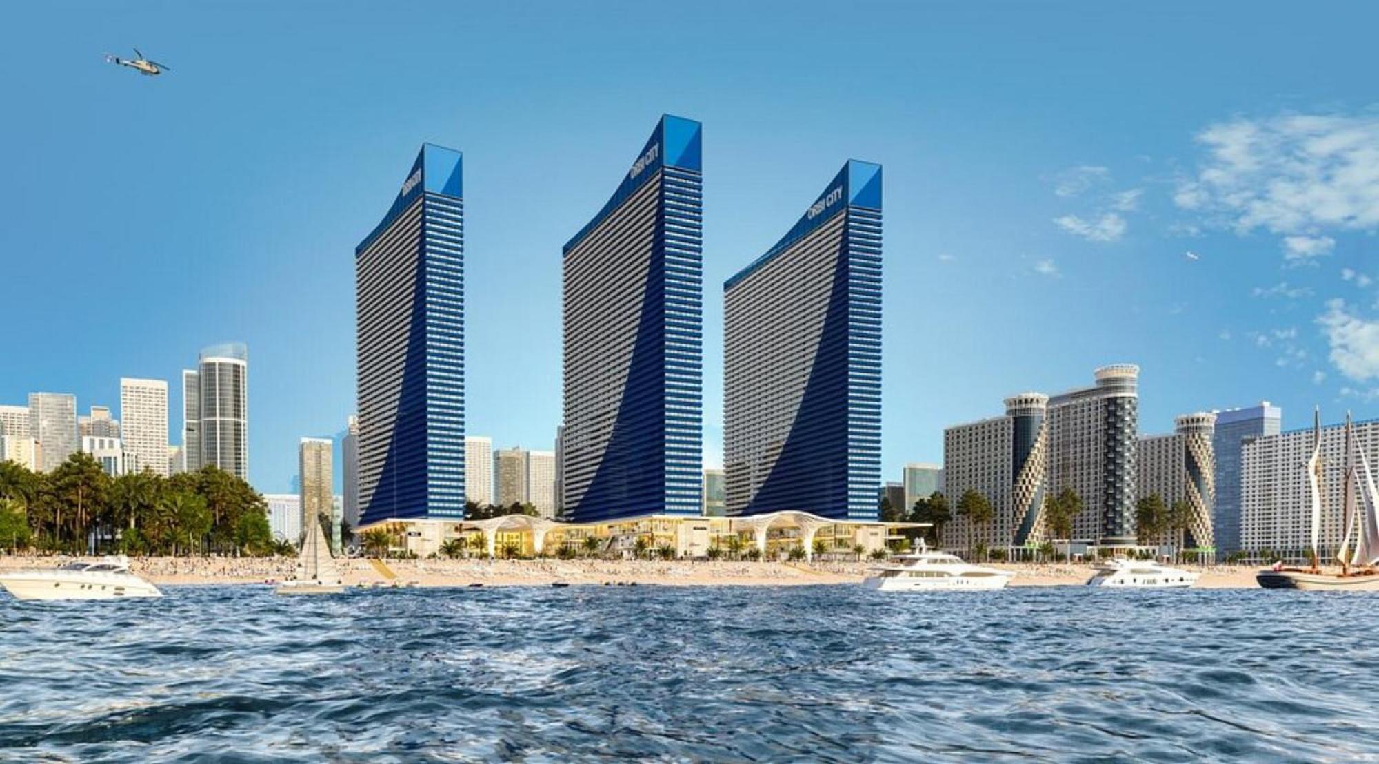 Delux Sea View Aparthotel In Orbi City Батумі Екстер'єр фото